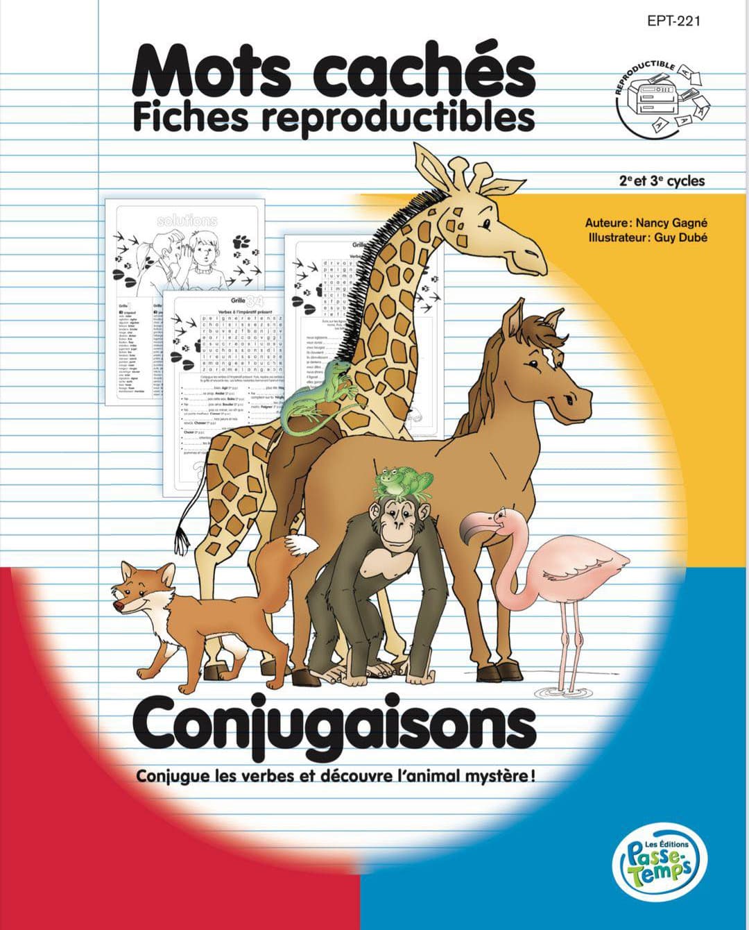 Mots cachés - fiches reproductibles